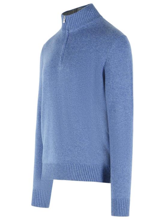 26FW 그랑싸쏘 집업 니트 23125 15521520 Light Blue - GRAN SASSO