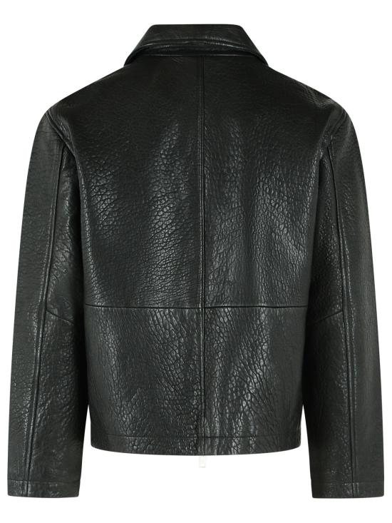 26FW 선플라워 가죽 자켓 6060999 Black - SUNFLOWER