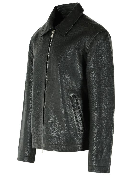 26FW 선플라워 가죽 자켓 6060999 Black - SUNFLOWER