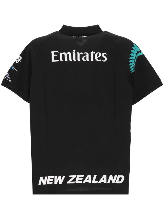 26FW 슬램 폴로 티셔츠 N108011W10 W51 ETNZ BLACK - SLAM