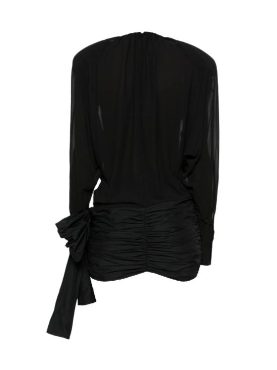 26FW 엔타이어 스튜디오 숏 원피스 ESFW26DR02016 0015 BLACK - ENTIRE STUDIOS