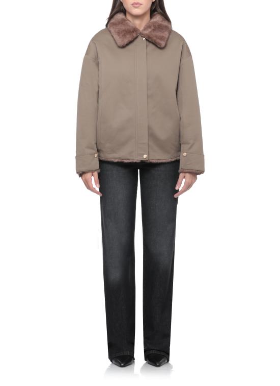 26FW 불리 무스탕 BA26 7355 CB3TAUPE BROWN - BULLY