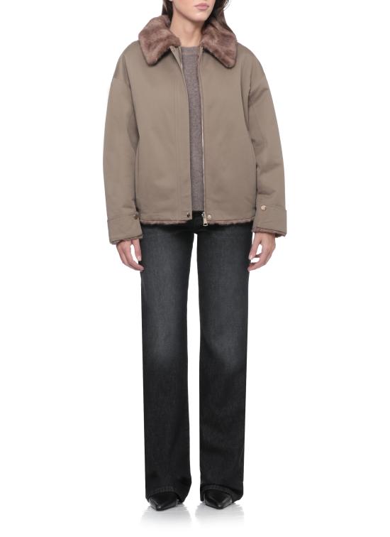 26FW 불리 무스탕 BA26 7355 CB3TAUPE BROWN - BULLY