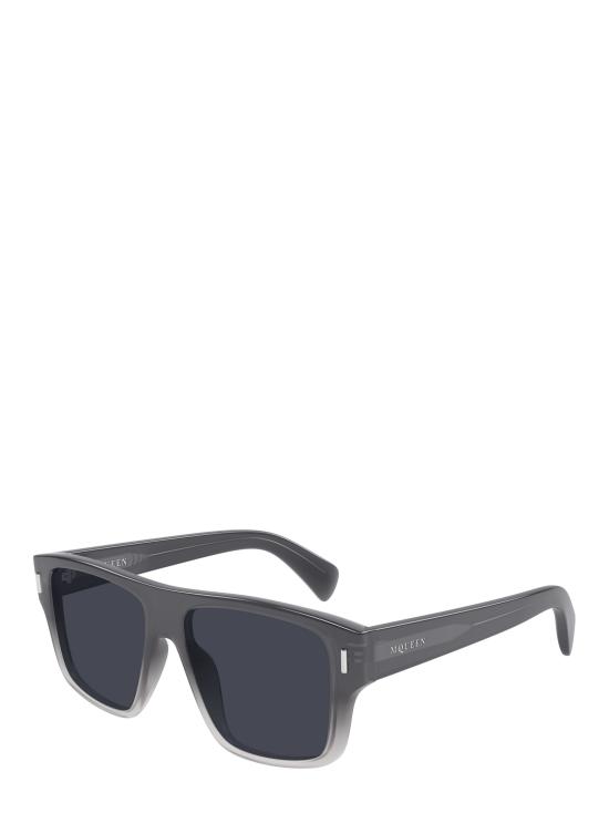 25FW 알렉산더 맥퀸 선글라스 AM0550S 004 GREY - ALEXANDER MCQUEEN