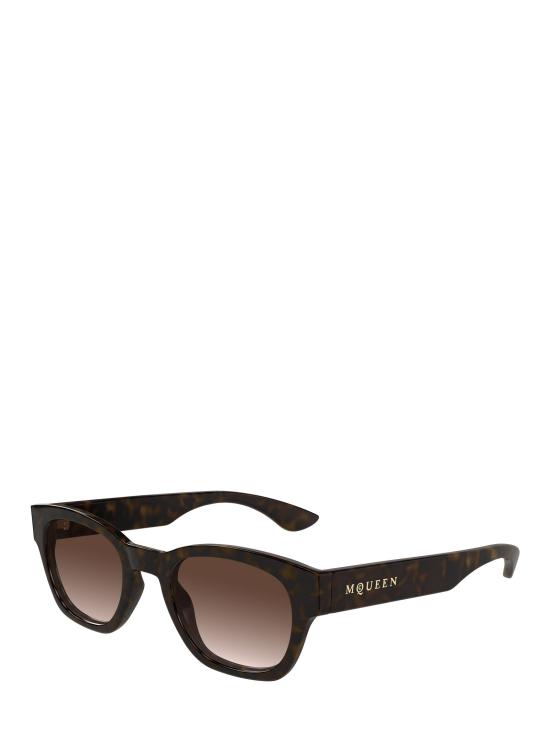 25FW 알렉산더 맥퀸 선글라스 AM0530S 002 HAVANA - ALEXANDER MCQUEEN
