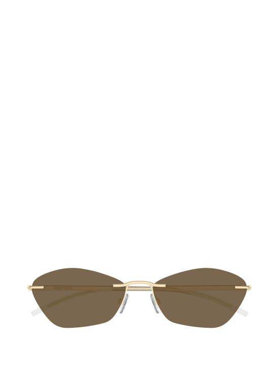 25FW 알렉산더 맥퀸 선글라스 AM0525S 002 GOLD