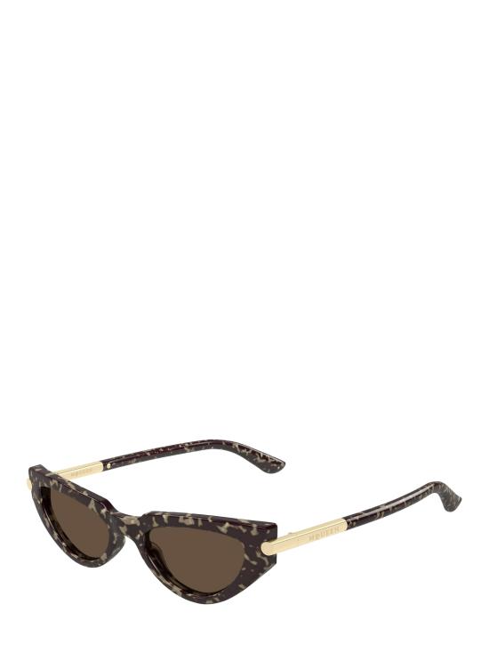 25FW 알렉산더 맥퀸 선글라스 AM0520S 002 HAVANA - ALEXANDER MCQUEEN