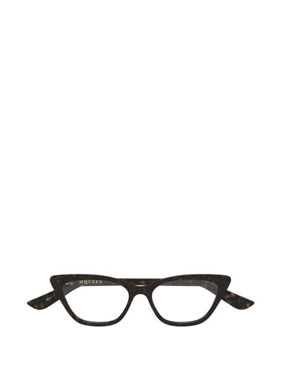 25FW 알렉산더 맥퀸 안경 AM0560O 002 HAVANA