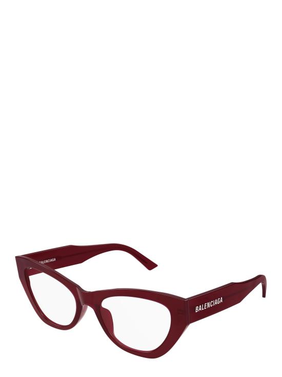 25FW 발렌시아가 안경 BB0449O 010 BURGUNDY - BALENCIAGA