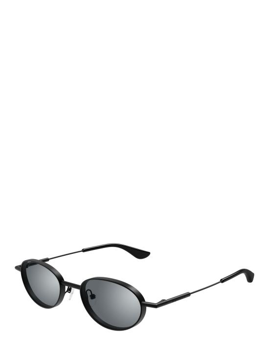 25FW 알렉산더 맥퀸 선글라스 AM0523S 004 BLACK - ALEXANDER MCQUEEN