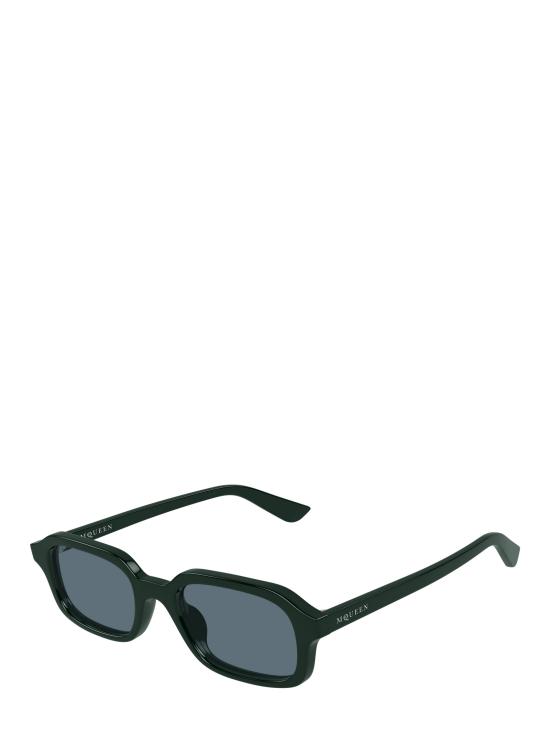 25FW 알렉산더 맥퀸 선글라스 AM0558S 004 GREEN - ALEXANDER MCQUEEN