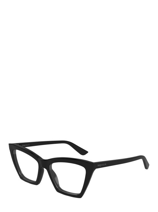 25FW 알렉산더 맥퀸 안경 AM0536O 001 BLACK - ALEXANDER MCQUEEN