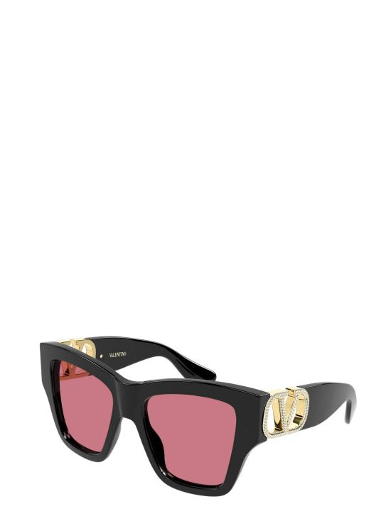 25FW 발렌티노 가라바니 선글라스 VG0052S 002 BLACK - VALENTINO GARAVANI