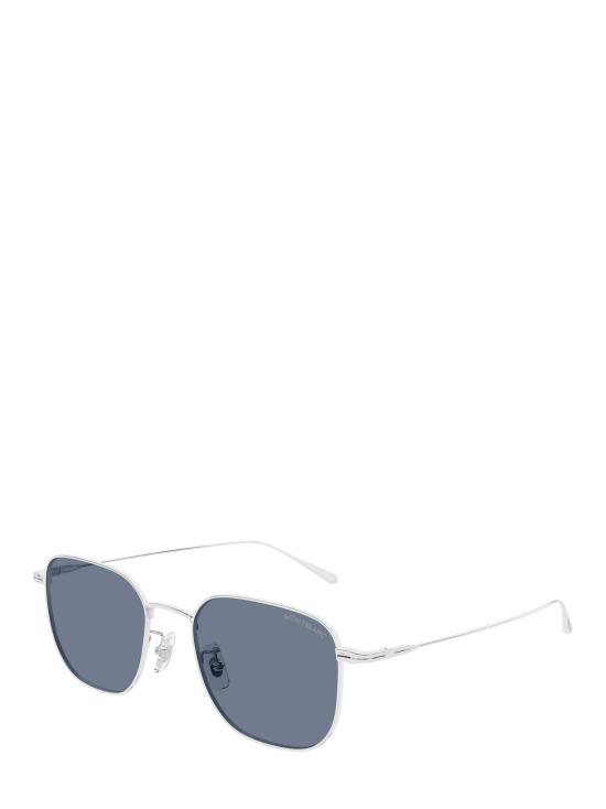 25FW 몽블랑 선글라스 MB0477SA 003 SILVER - MONTBLANC