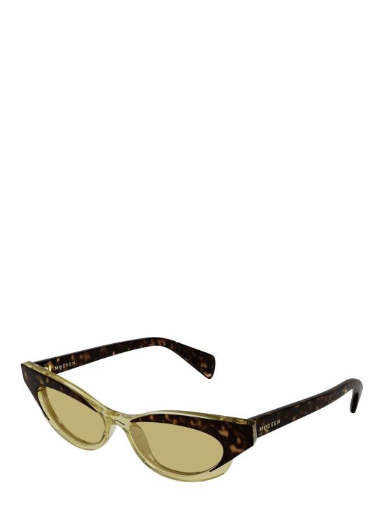25FW 알렉산더 맥퀸 선글라스 AM0544S 002 HAVANA - ALEXANDER MCQUEEN