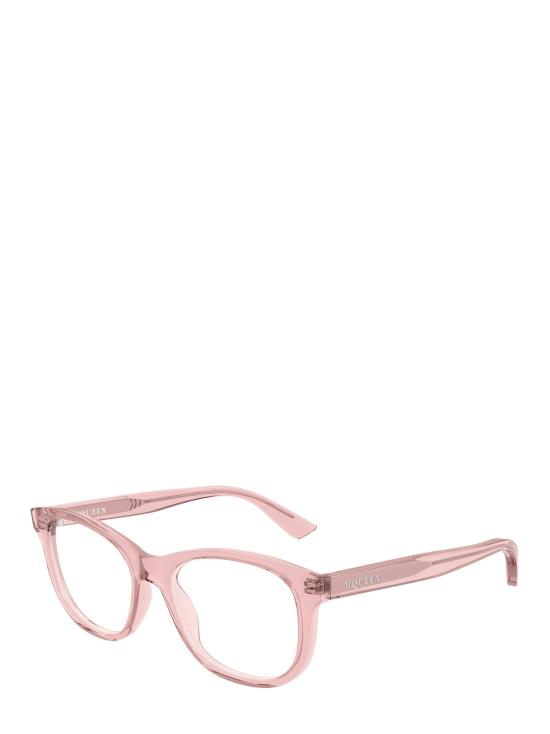 25FW 알렉산더 맥퀸 안경 AM0568O 010 PINK - ALEXANDER MCQUEEN