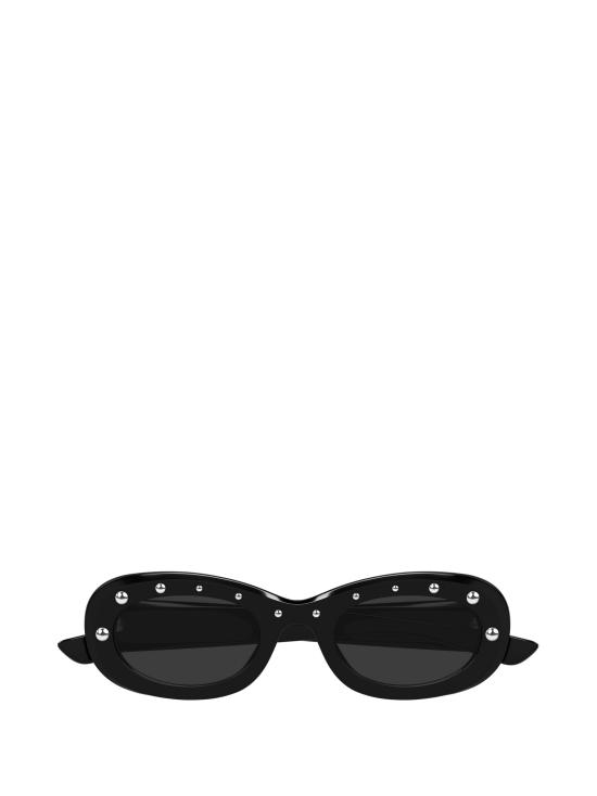 25FW 알렉산더 맥퀸 선글라스 AM0527S 005 BLACK