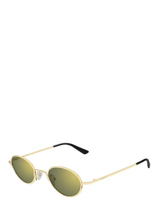 25FW 알렉산더 맥퀸 선글라스 AM0562S 003 GOLD - ALEXANDER MCQUEEN