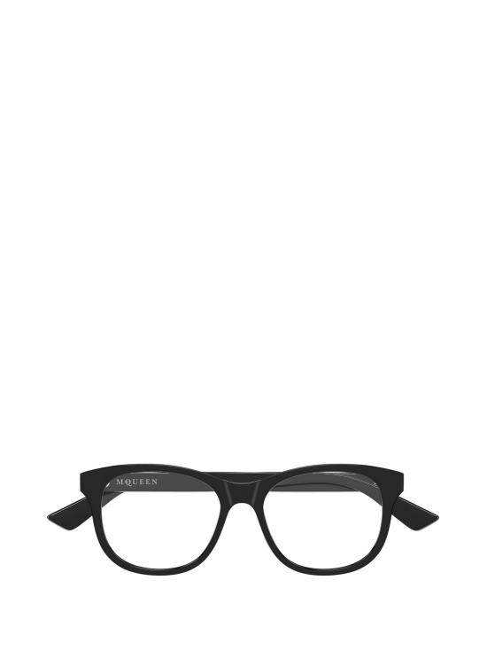 25FW 알렉산더 맥퀸 안경 AM0568O 007 BLACK