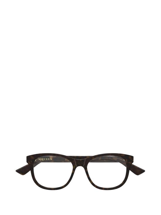 25FW 알렉산더 맥퀸 안경 AM0568O 008 HAVANA