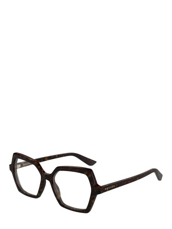 25FW 알렉산더 맥퀸 안경 AM0537O 002 HAVANA - ALEXANDER MCQUEEN