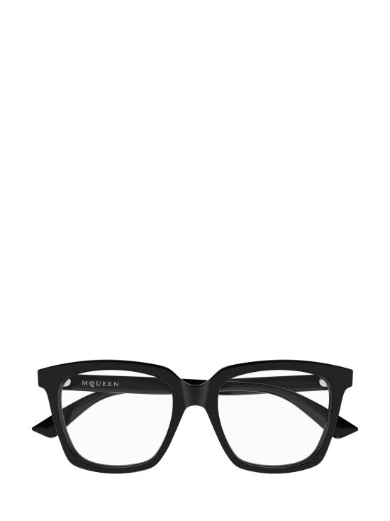 25FW 알렉산더 맥퀸 안경 AM0513O 001 BLACK