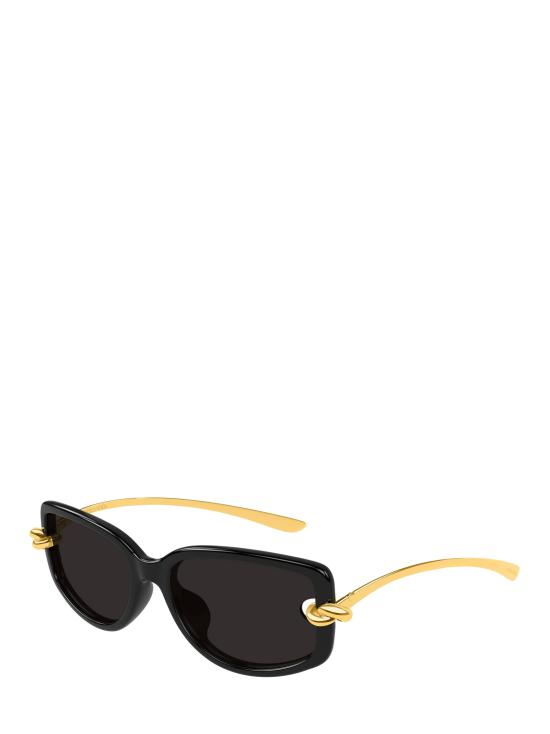 25FW 보테가베네타 선글라스 BV1440SA 001 BLACK - BOTTEGA VENETA