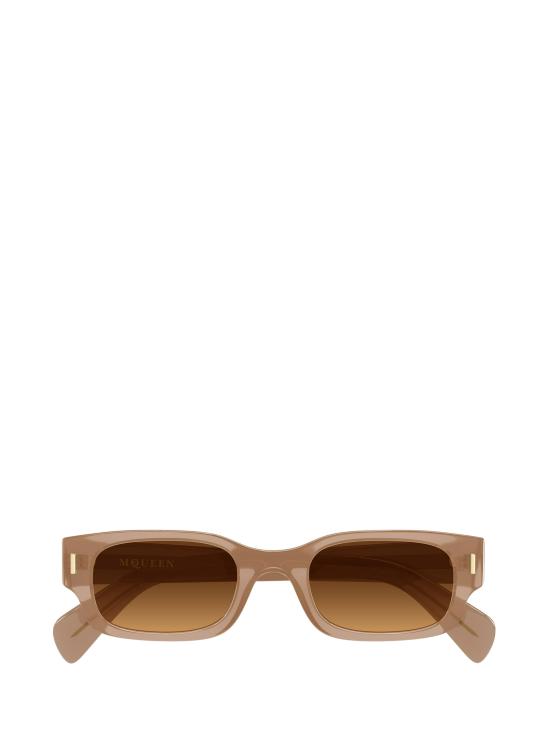 25FW 알렉산더 맥퀸 선글라스 AM0549S 003 BROWN