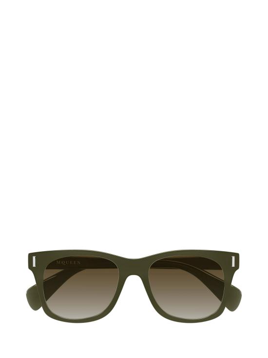 25FW 알렉산더 맥퀸 선글라스 AM0551S 003 GREEN
