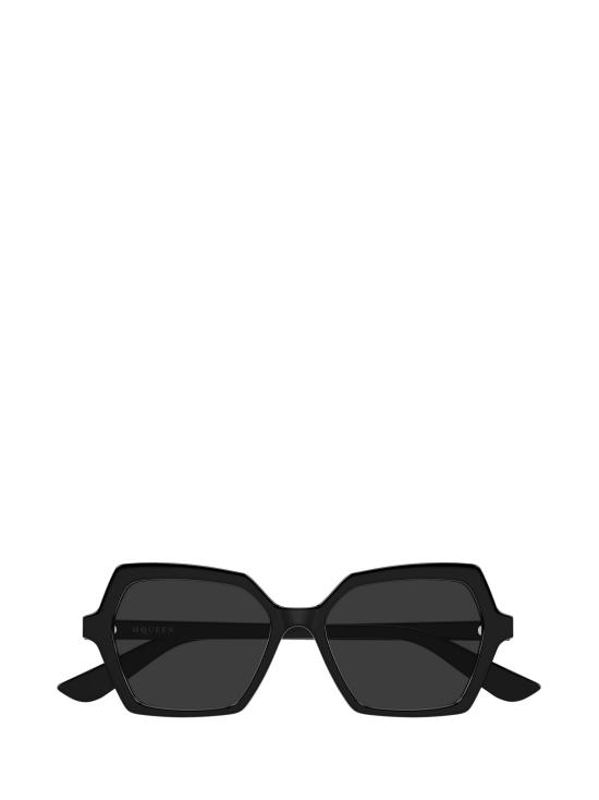 25FW 알렉산더 맥퀸 선글라스 AM0537S 001 BLACK