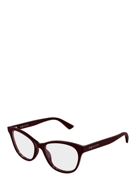 25FW 알렉산더 맥퀸 안경 AM0576O 009 RED - ALEXANDER MCQUEEN