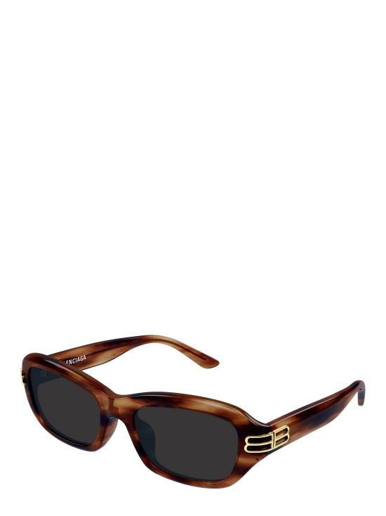 25FW 발렌시아가 선글라스 BB0471SK 005 HAVANA - BALENCIAGA