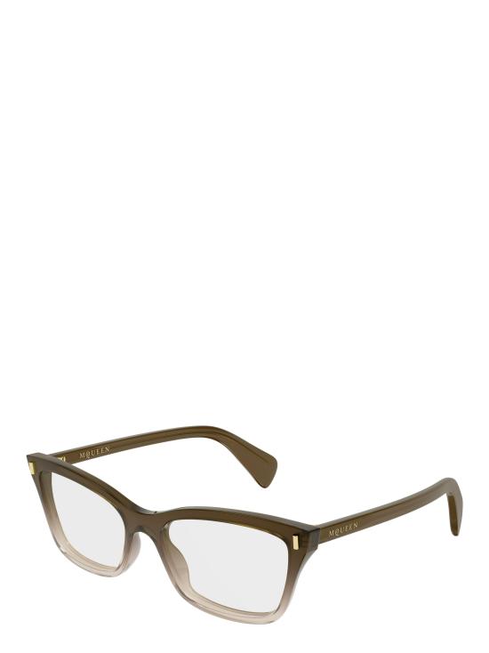 25FW 알렉산더 맥퀸 안경 AM0584O 008 BROWN - ALEXANDER MCQUEEN
