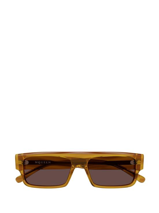 25FW 알렉산더 맥퀸 선글라스 AM0580S 003 HAVANA