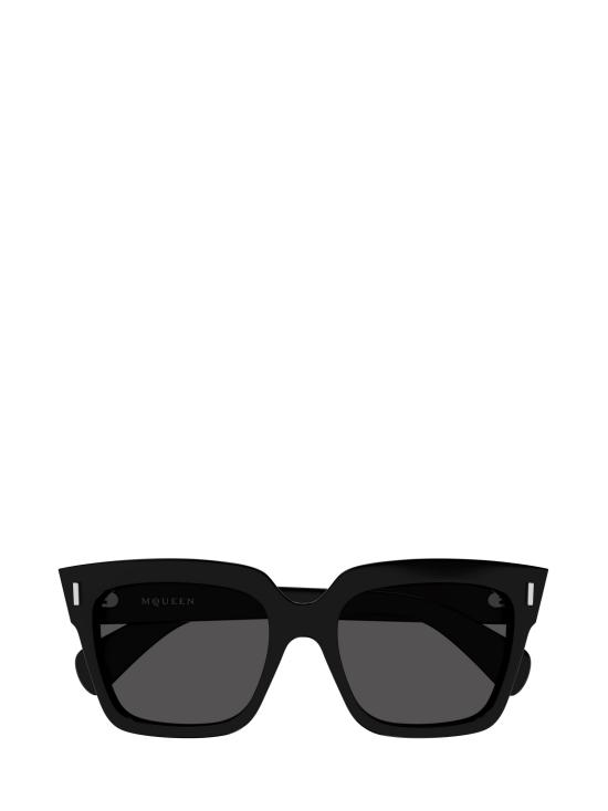 25FW 알렉산더 맥퀸 선글라스 AM0583S 001 BLACK