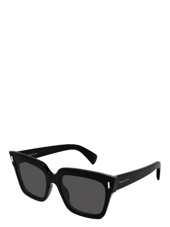 25FW 알렉산더 맥퀸 선글라스 AM0583S 001 BLACK - ALEXANDER MCQUEEN