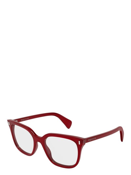 25FW 알렉산더 맥퀸 안경 AM0585O 003 RED - ALEXANDER MCQUEEN