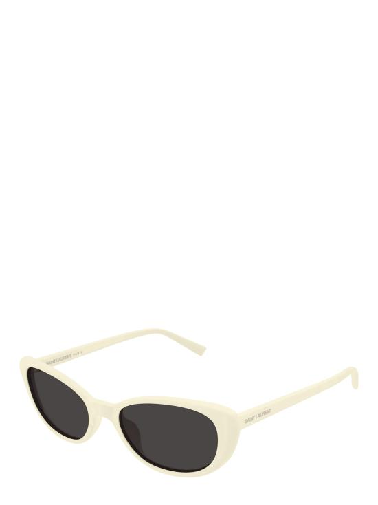 25FW 생로랑 선글라스 SL 822 004 SHINY SOLID IVORY - SAINT LAURENT