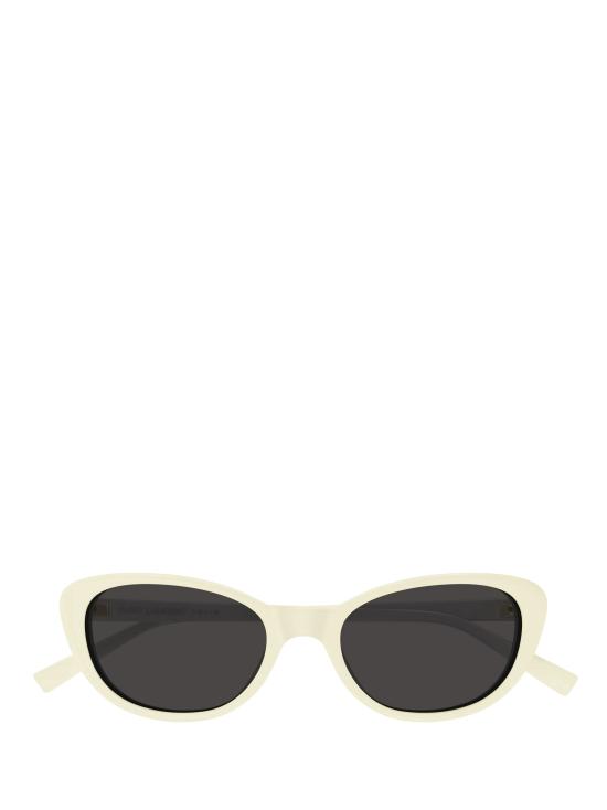 25FW 생로랑 선글라스 SL 822 004 SHINY SOLID IVORY