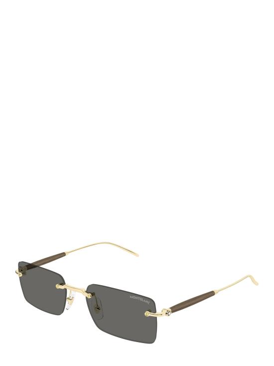 25FW 몽블랑 선글라스 MB0453S 001 GOLD - MONTBLANC