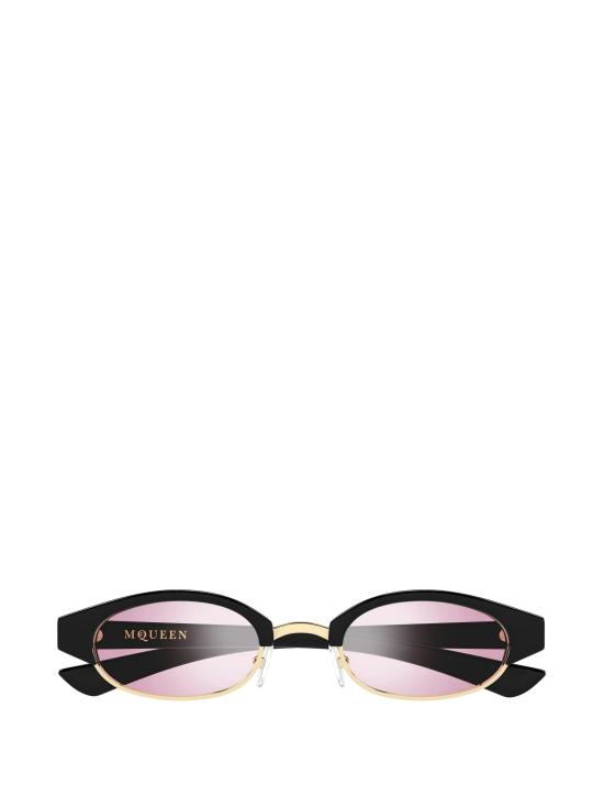 25FW 알렉산더 맥퀸 선글라스 AM0534S 005 BLACK
