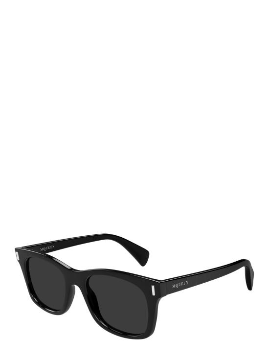 25FW 알렉산더 맥퀸 선글라스 AM0551S 001 BLACK - ALEXANDER MCQUEEN