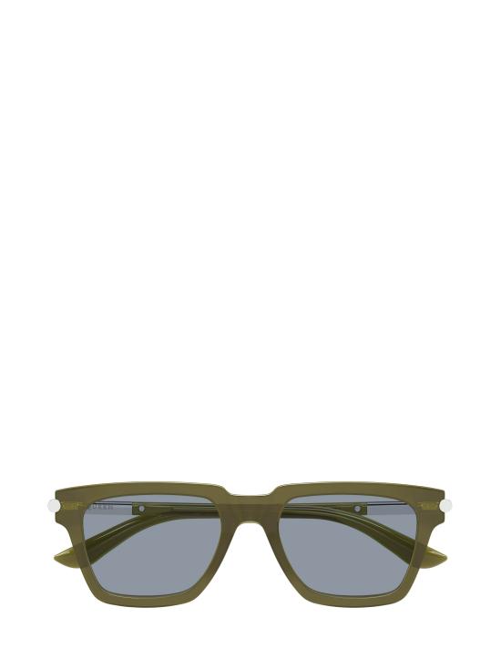 25FW 알렉산더 맥퀸 선글라스 AM0519S 004 GREEN