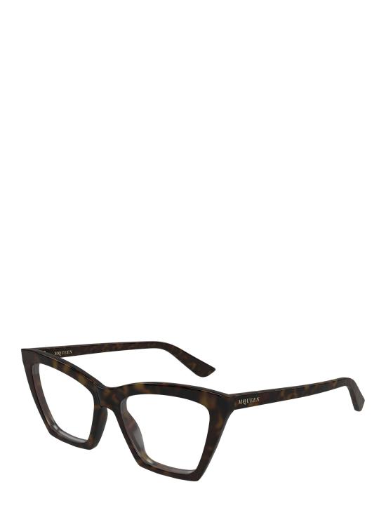 25FW 알렉산더 맥퀸 안경 AM0536O 002 HAVANA - ALEXANDER MCQUEEN