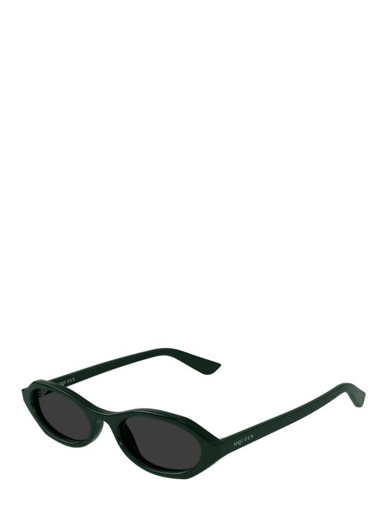 25FW 알렉산더 맥퀸 선글라스 AM0559S 004 GREEN - ALEXANDER MCQUEEN