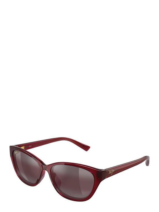 25FW 마우이짐 선글라스 MJ0344S 003 SHINY TRANSPARENT BURGUNDY - MAUI JIM