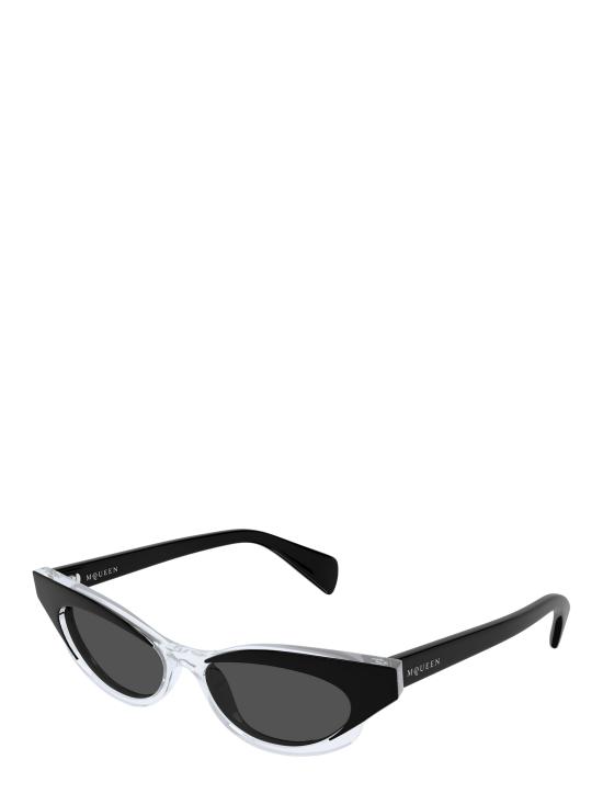 25FW 알렉산더 맥퀸 선글라스 AM0544S 004 BLACK - ALEXANDER MCQUEEN