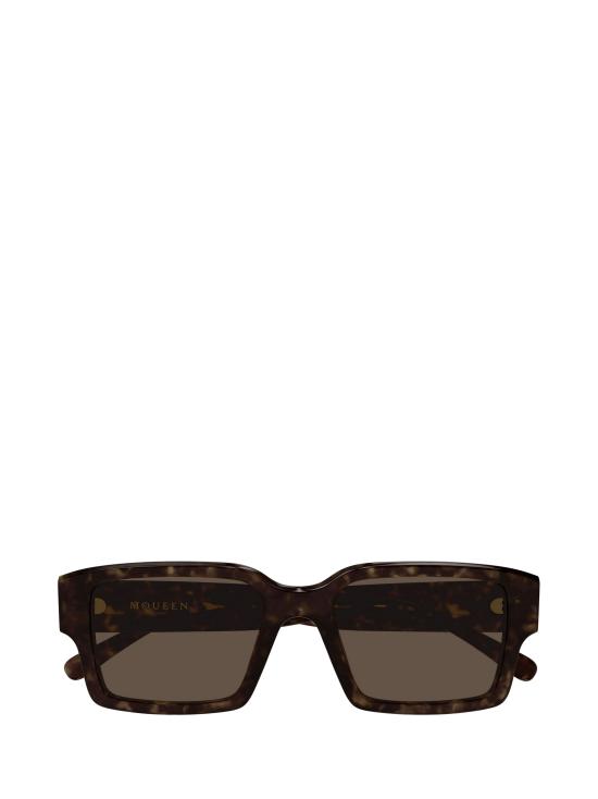 25FW 알렉산더 맥퀸 선글라스 AM0579S 002 HAVANA