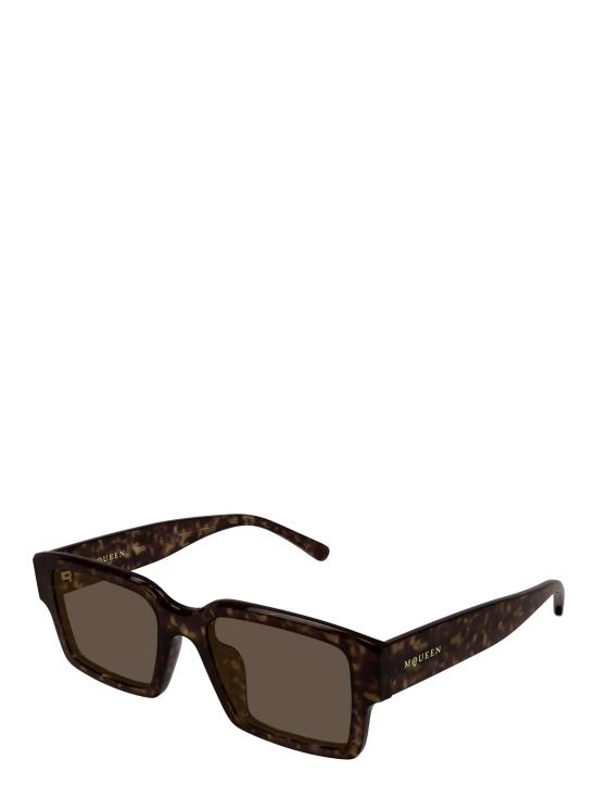 25FW 알렉산더 맥퀸 선글라스 AM0579S 002 HAVANA - ALEXANDER MCQUEEN
