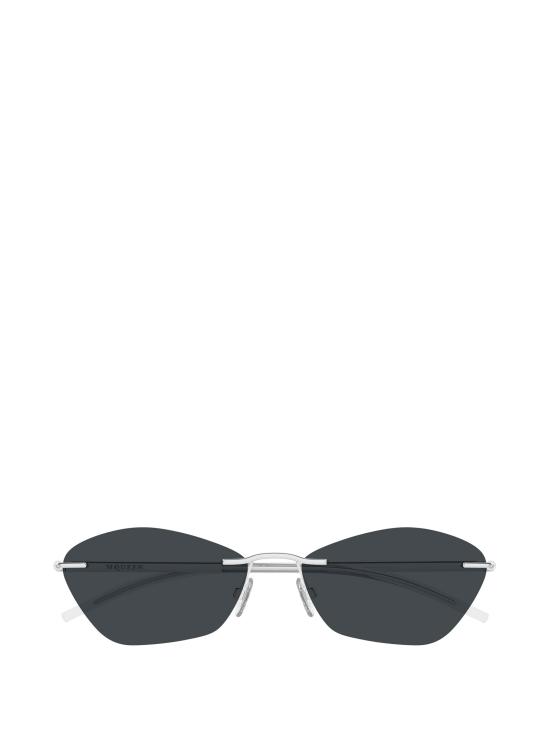 25FW 알렉산더 맥퀸 선글라스 AM0525S 001 SILVER